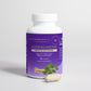 Viablesupps Ashwagandha supplement bottle with one capsule placed in front, highlighting the product label for overall health support.