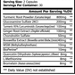 Supplement facts panel for ViableSupps Platinum Turmeric, listing ingredients like turmeric root powder, glucosamine sulfate, ginger extract, and MSM.