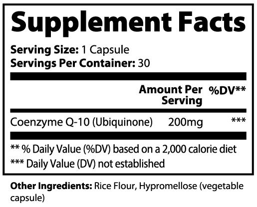 CoQ10 Ubiquinone - VIABLE SUPPLEMENTS