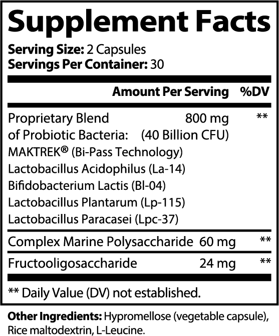 Probiotic 40 Billion with Prebiotics - VIABLE SUPPLEMENTS